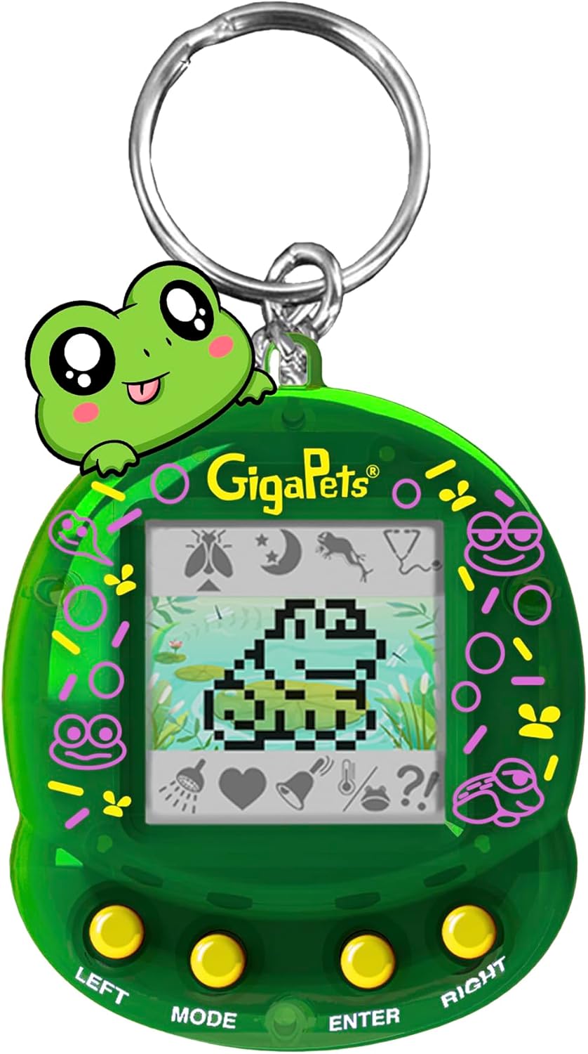 Giga Pet Floppy Frog | 25th Anniversary Edition | Learn Pet Care