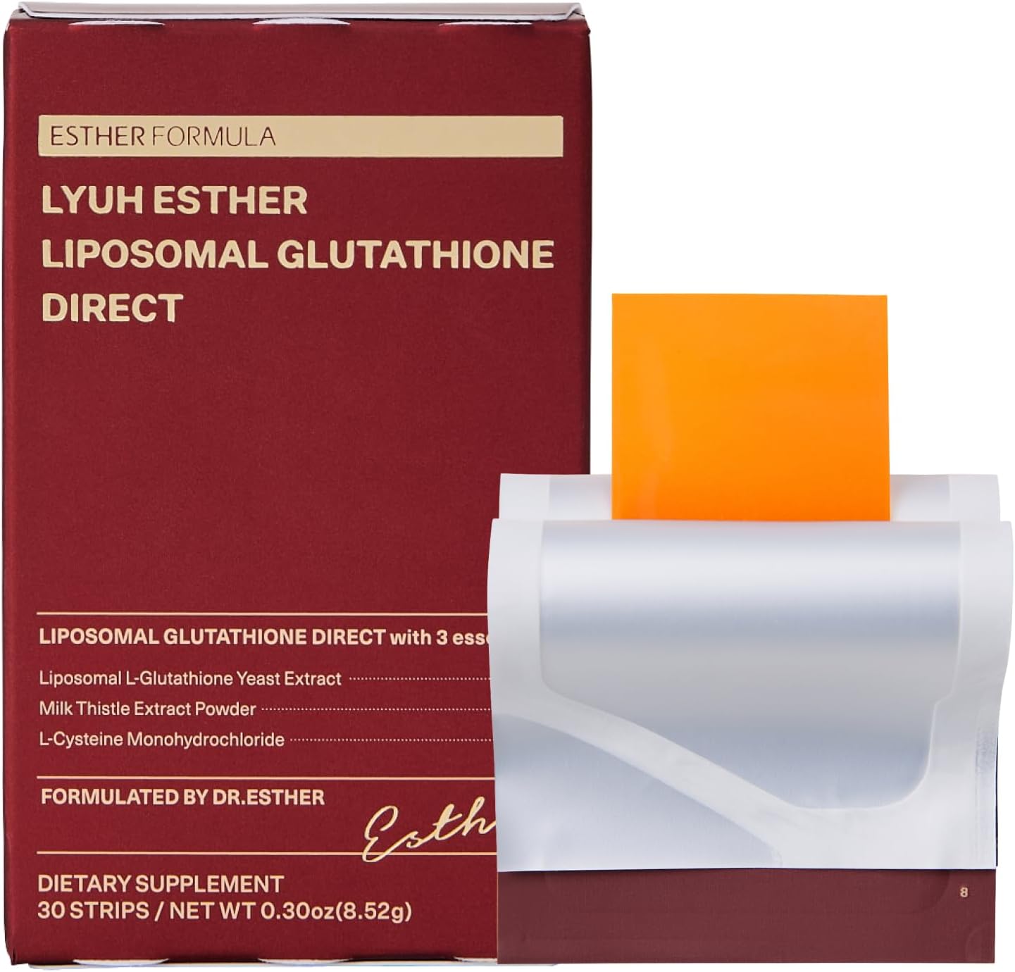 Liposomal Glutathione Strips for Immune Health and Detox Support