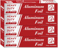 4 Count Heavy Duty Aluminum Foil Roll for Food 18 in 500 ft - Heavy
