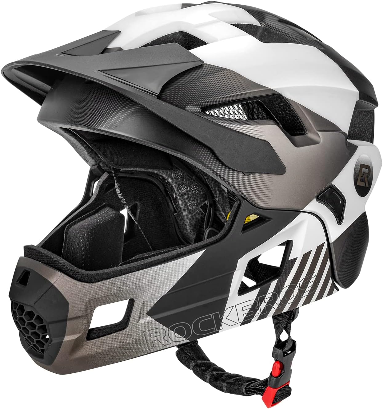 ROCKBROS Kids Full Face Bike Helmet - Ultimate Child Protection