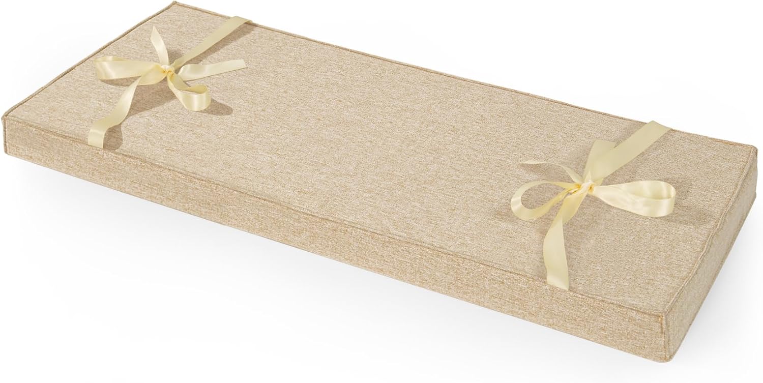 ROFIELTY Bench Cushion 47 inch for Indoor Furniture Comfort
