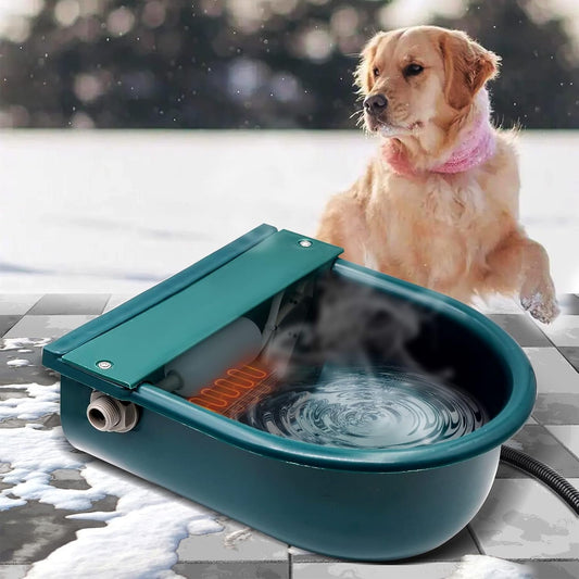 MINYULUA Heated Dog Water Bowl - All-Weather Hydration