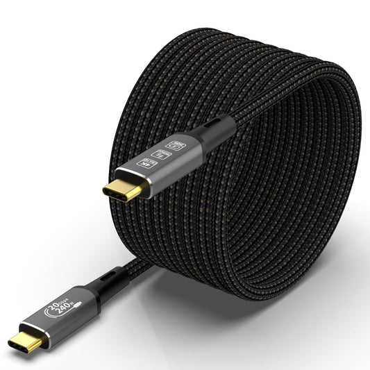CABLEDECONN Long USB4 Thunderbolt 4 Extension Cable 5M 16.5ft