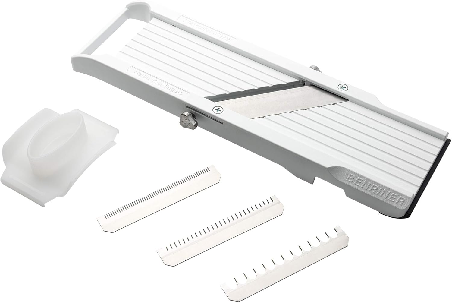 Benriner Mandoline Slicer with 4 Japanese Stainless Steel Blades