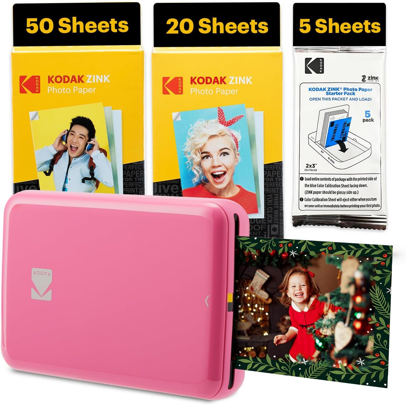 KODAK Step Instant Smartphone Photo Printer - Fun & Portable