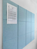 Felt Wall Tiles Large Cork Board Alternative - Modern Aesthetic