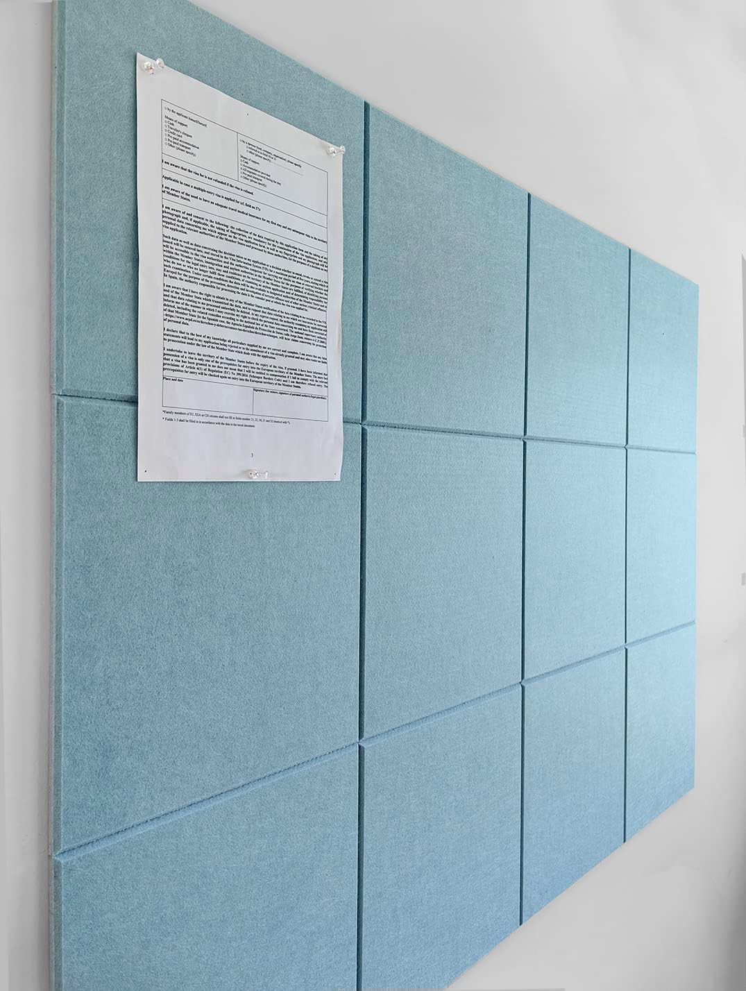Felt Wall Tiles - Aesthetic Bulletin Board for Home & Office