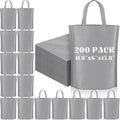 Reusable Grocery Bags Large Non Woven Tote - Foldable Carryall