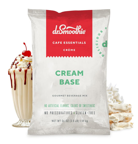 Dr. Smoothie Cafe Essentials Cream Base for Versatile Beverages