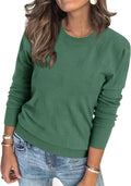Women's Soft Knit Sweater Pullover Dressy Casual - Lightweight Cozy