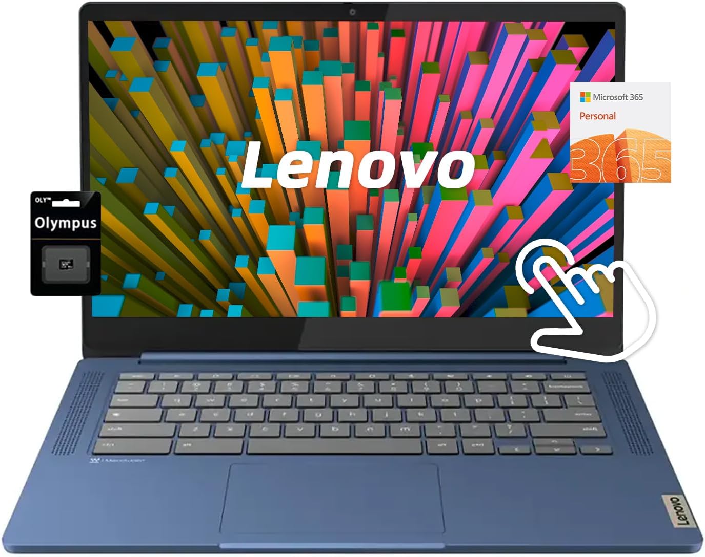 Lenovo Chromebook 14 FHD Touchscreen with Powerful MediaTek 520