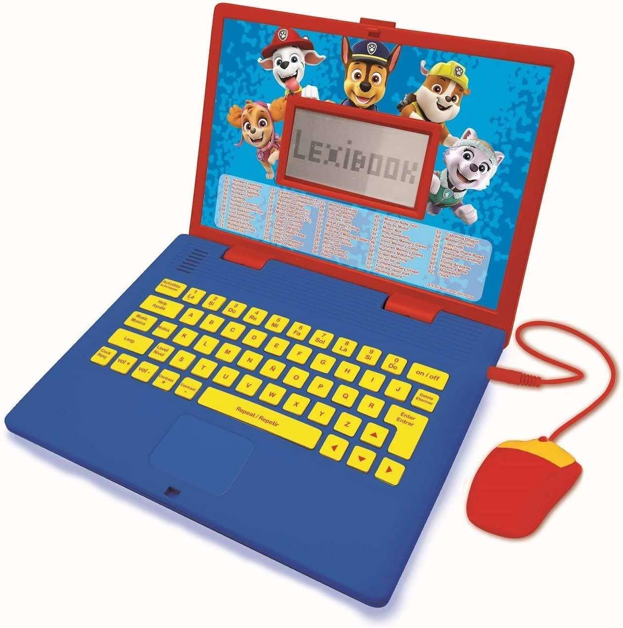 Educational Bilingual Laptop for Kids - LEXiBOOK Paw Patrol