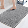 Waffle Bath Mat Super Absorbent Non Slip Bath Rug - Dove