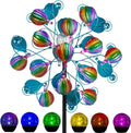 Solar Wind Spinners Outdoor Hot Air Balloon Wind Spinner - Colorful