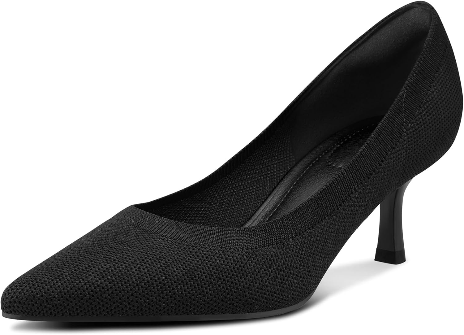 Elegant 2 Inch Closed Toe Kitten Heels for Women by mysoft