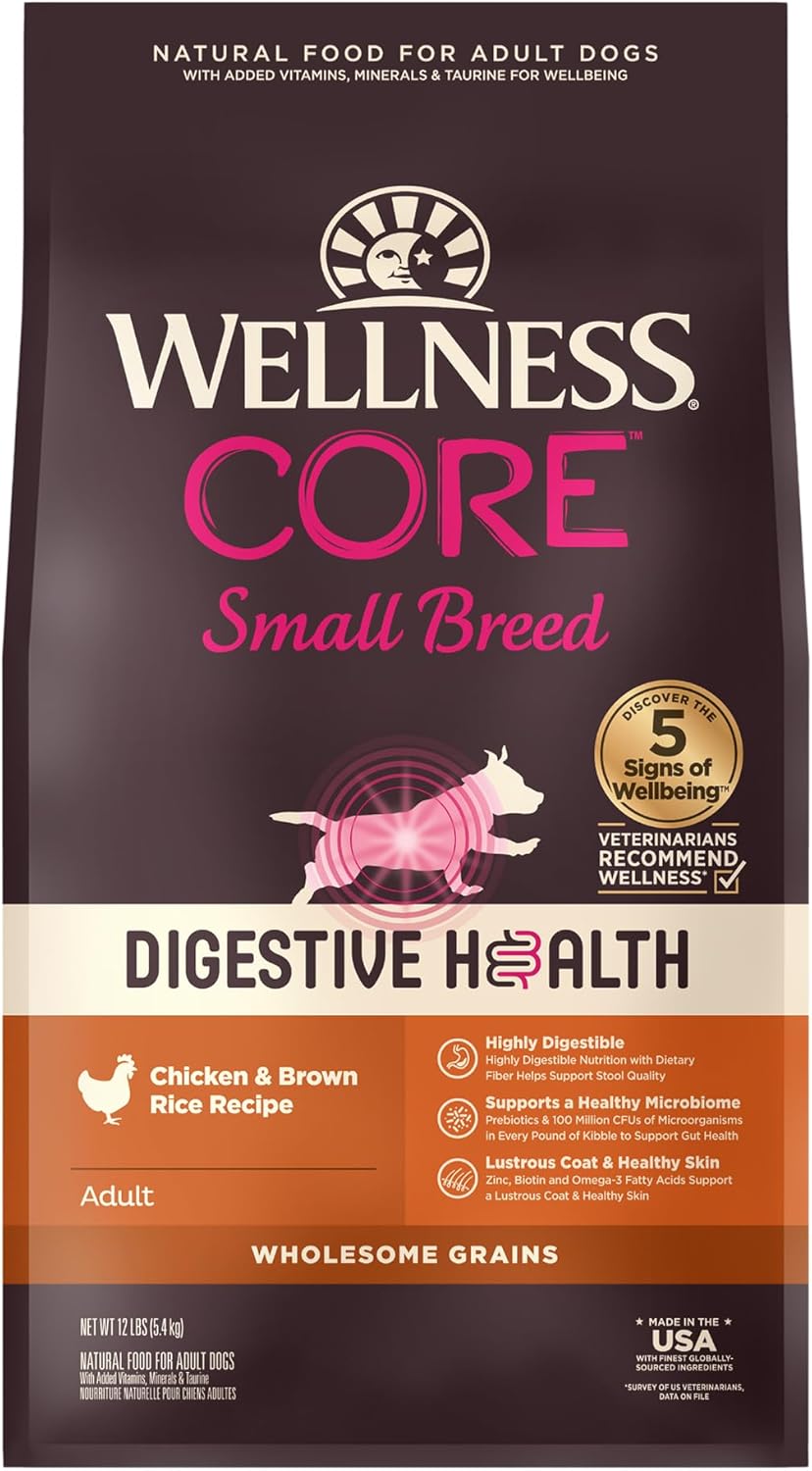 Wellness CORE Digestive Health Dry Dog Food for Small Breeds