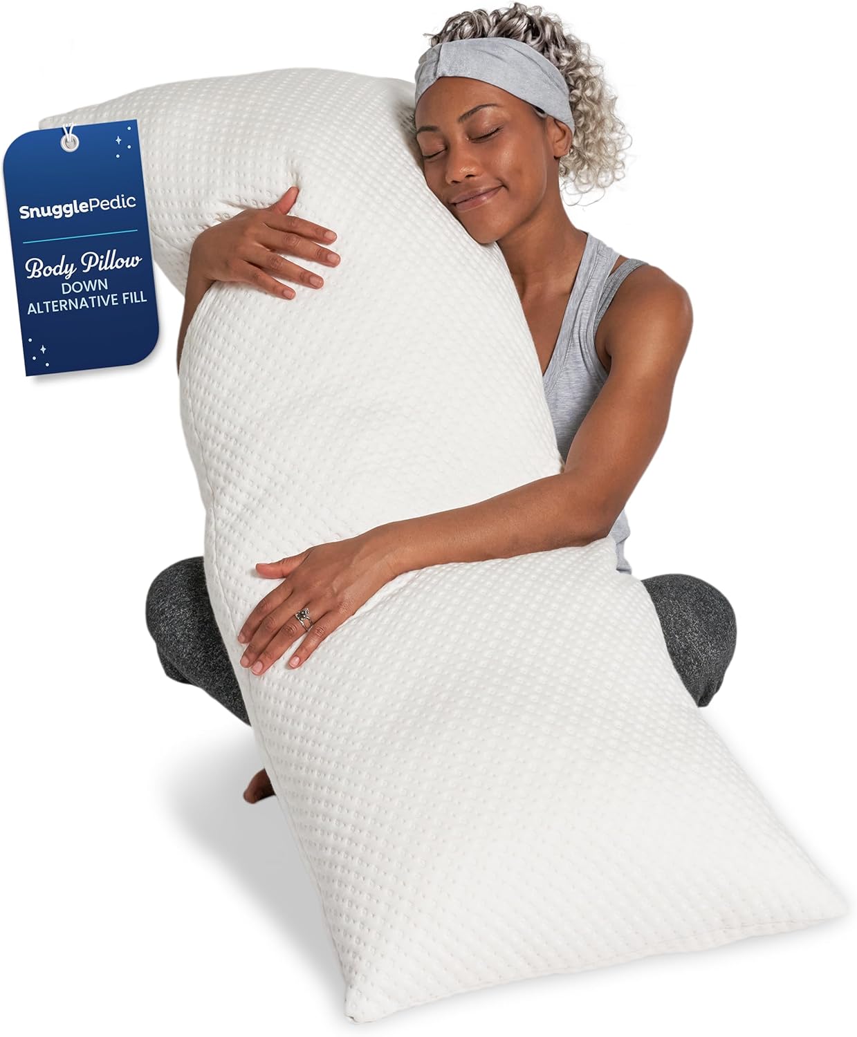 Snuggle-Pedic Body Pillow for Adults - Cozy Comfort for Sleep