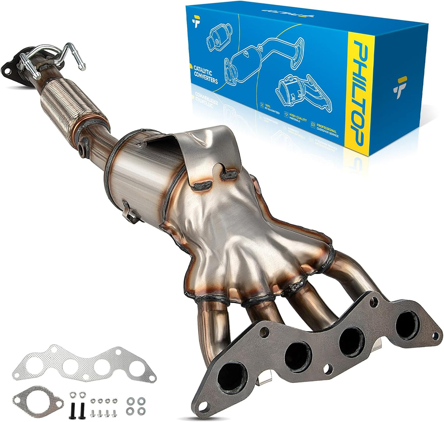 High Flow Catalytic Converter for 2012-2018 Focus Vehicles