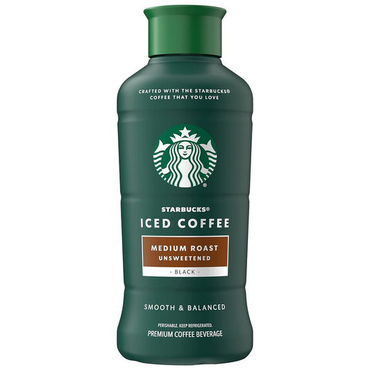 Starbucks Chilled Unsweetened Iced Coffee - Refreshingly Pure 48oz