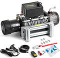 VEVOR Truck Winch 12000lbs Electric Winch - Heavy-Duty Recovery