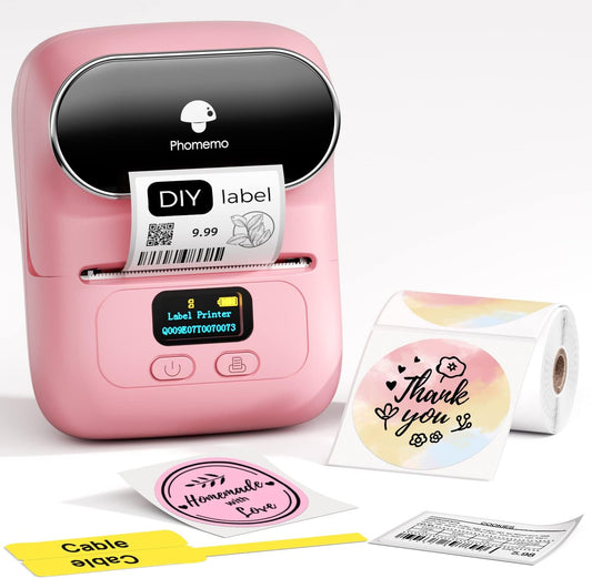 Phomemo M110 Thermal Label Maker - Portable Bluetooth Printer