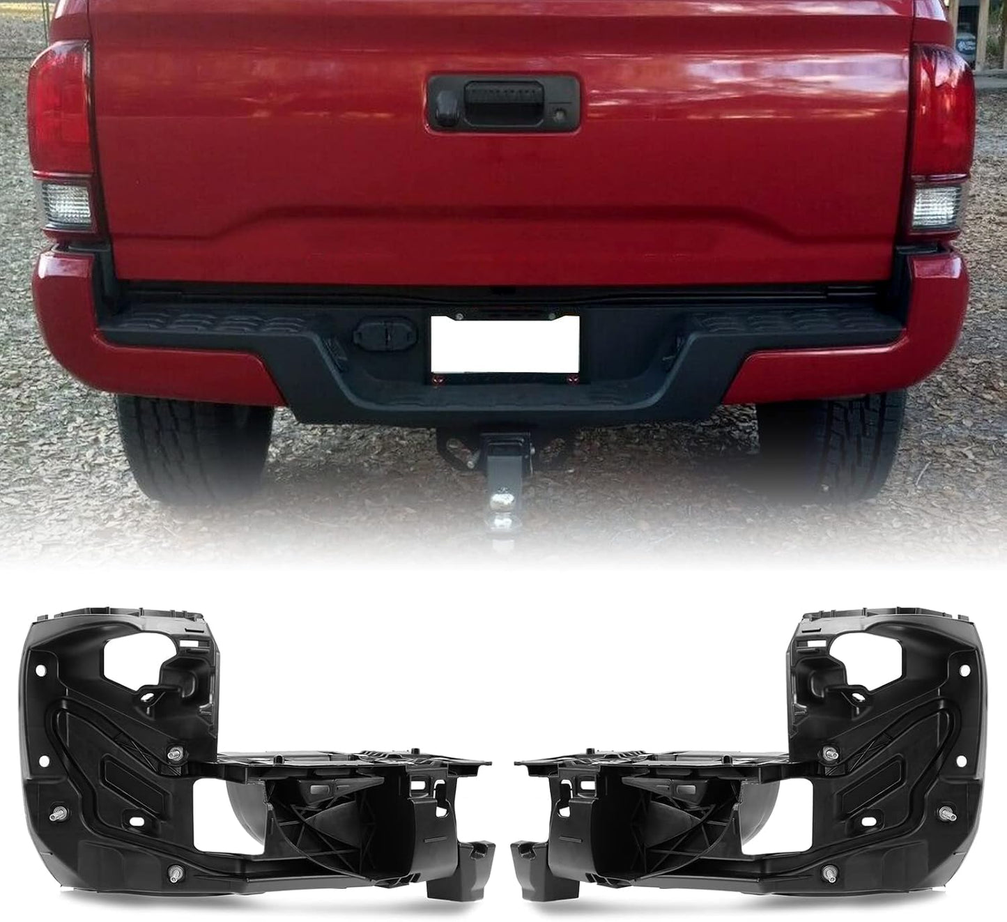 Rear Bumper Outer Extension Insert Bracket for Toyota Tacoma