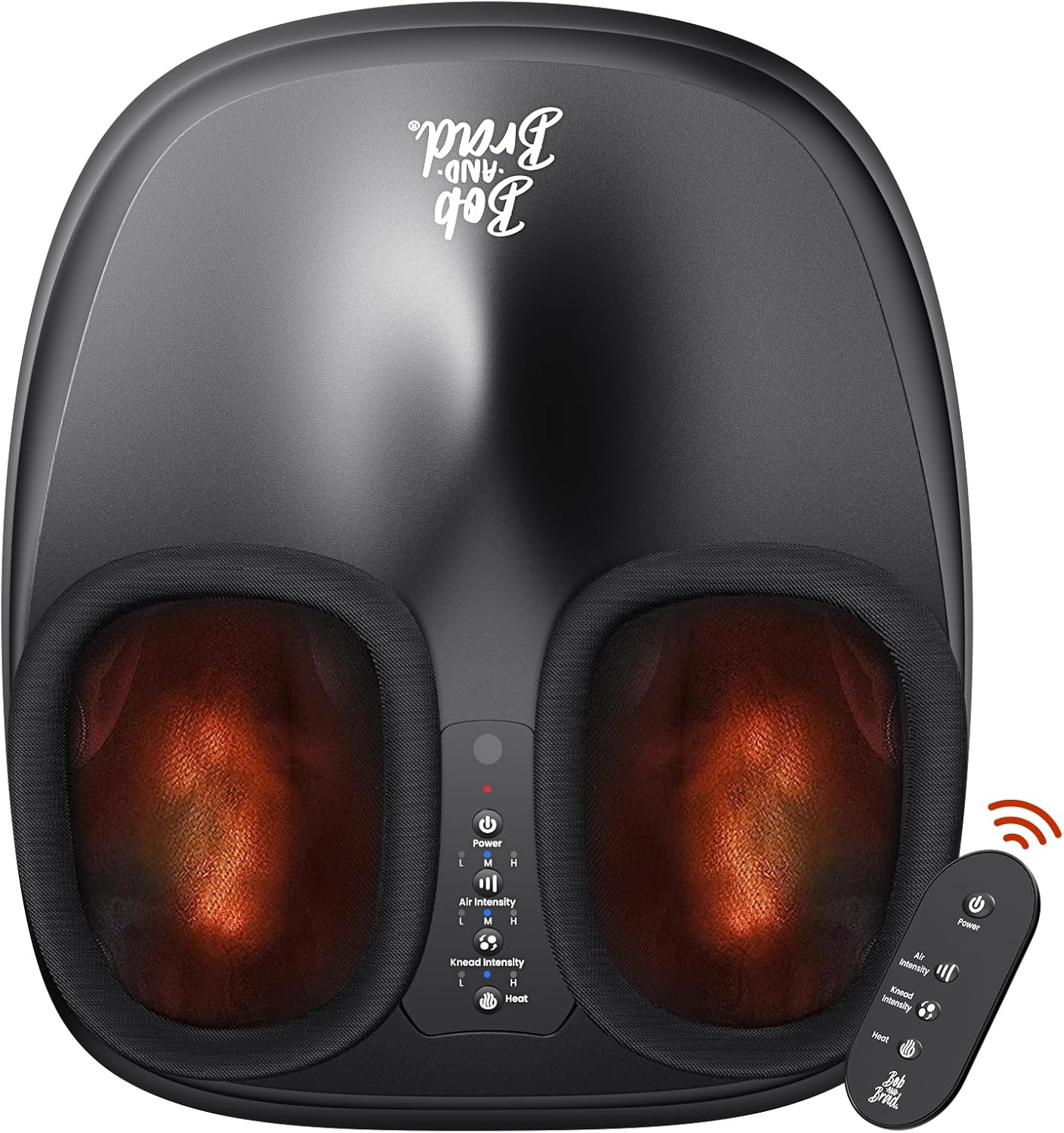 BOB AND BRAD Foot Massager with Heat for Plantar Fasciitis Relief