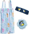Bluey Kids Spa Set - Towel Wrap, Loofah & Headband