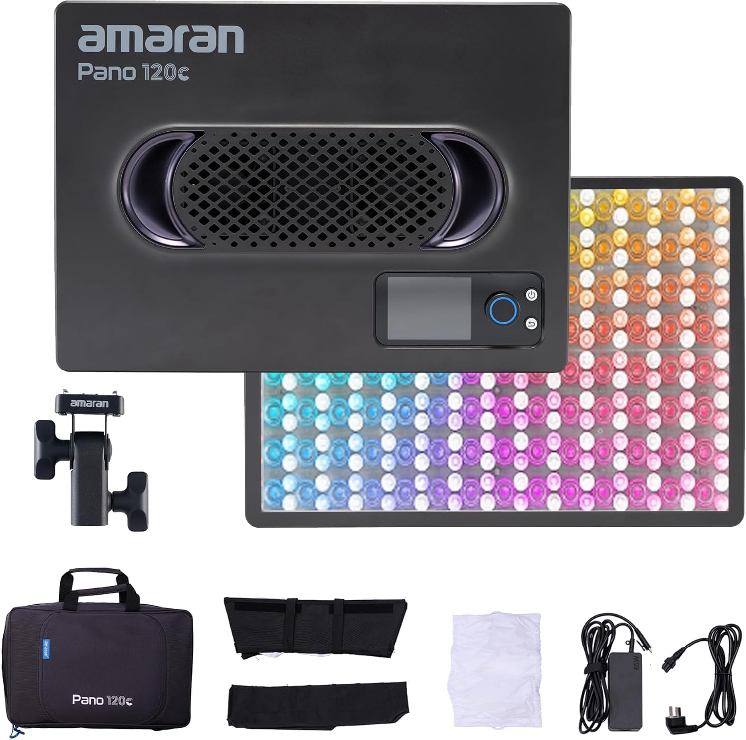 Amaran Pano 120c Kit LED Video Panel Light for Creators