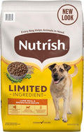Nutrish Limited Ingredient Lamb Meal & Brown Rice Dog Food - Balanced