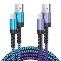 Fast Charge Your Samsung Galaxy & Motorola with Pukiou USB C Cable 2Pack