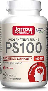 Jarrow Formulas PS 100 Softgels for Brain Health Support