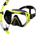 Snorkeling Gear for Adults Dry Snorkel Set - 180 Panoramic View