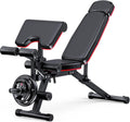 XDDIAS Workout Bench Adjustable Incline Decline Flat Bench - 900LB