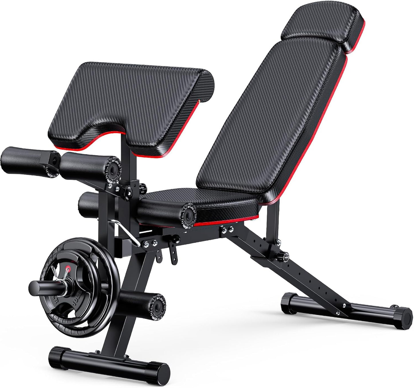 XDDIAS Adjustable Weight Bench for Full Body Home Gym Workouts