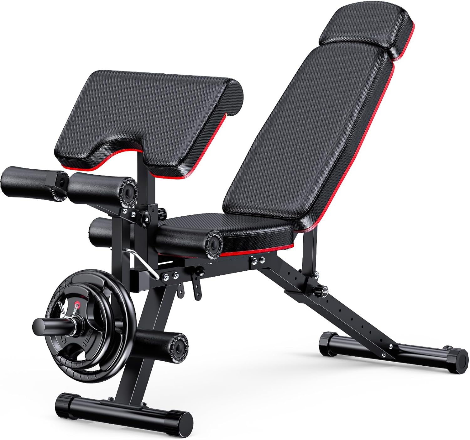 XDDIAS Adjustable Weight Bench for Full Body Home Gym Workouts