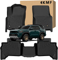 KMF Custom Fit Floor Mats for Toyota 4Runner 2025 - All-Weather TPE