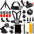 Luxebell 14-in-1 Action Camera Accessories Kit - Versatile Mounts