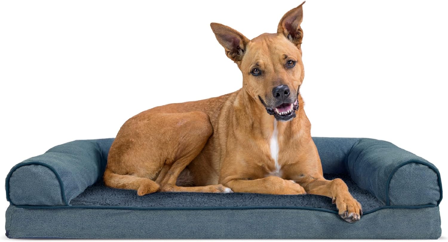 Furhaven Orthopedic Dog Bed for Large Dogs with Washable Cover
