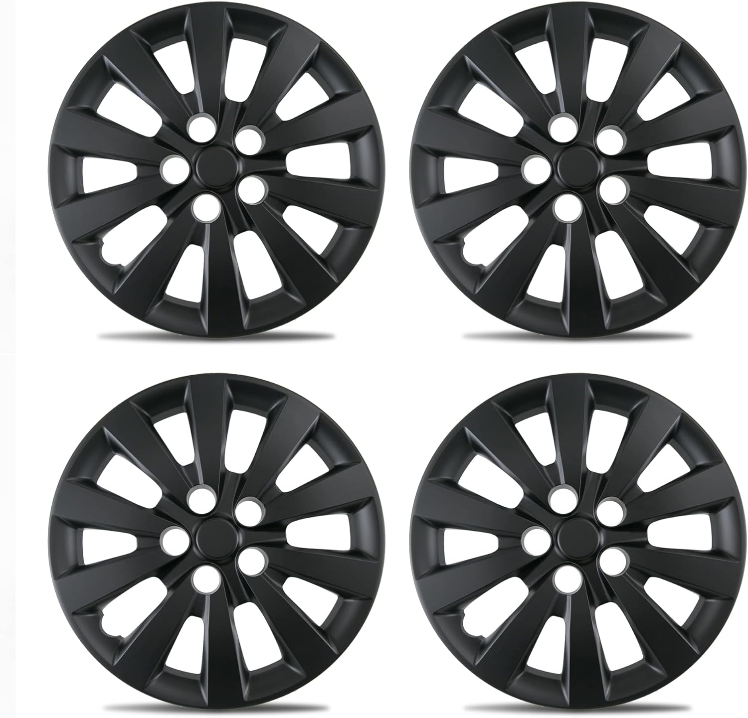 Mayde 16-Inch Hub Caps for 2013-2018 Nissan Sentra - Set of 4