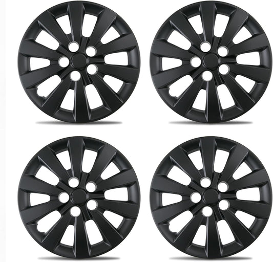 Mayde 16-Inch Hub Caps for 2013-2018 Nissan Sentra - Set of 4