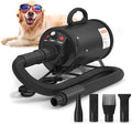 High-Velocity Dog Dryer for Grooming - Quiet Pet Hair Blow Dryer