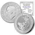 2025 1 oz British Silver Britannia Coin Brilliant Uncirculated