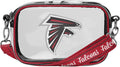 Womens Team Logo Stripe Clear Crossbody Bag - Stadium Size