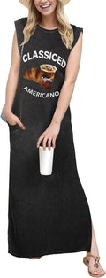 Women Year-Round Casual Round Neck Maxi Dress - Flattering Comfort