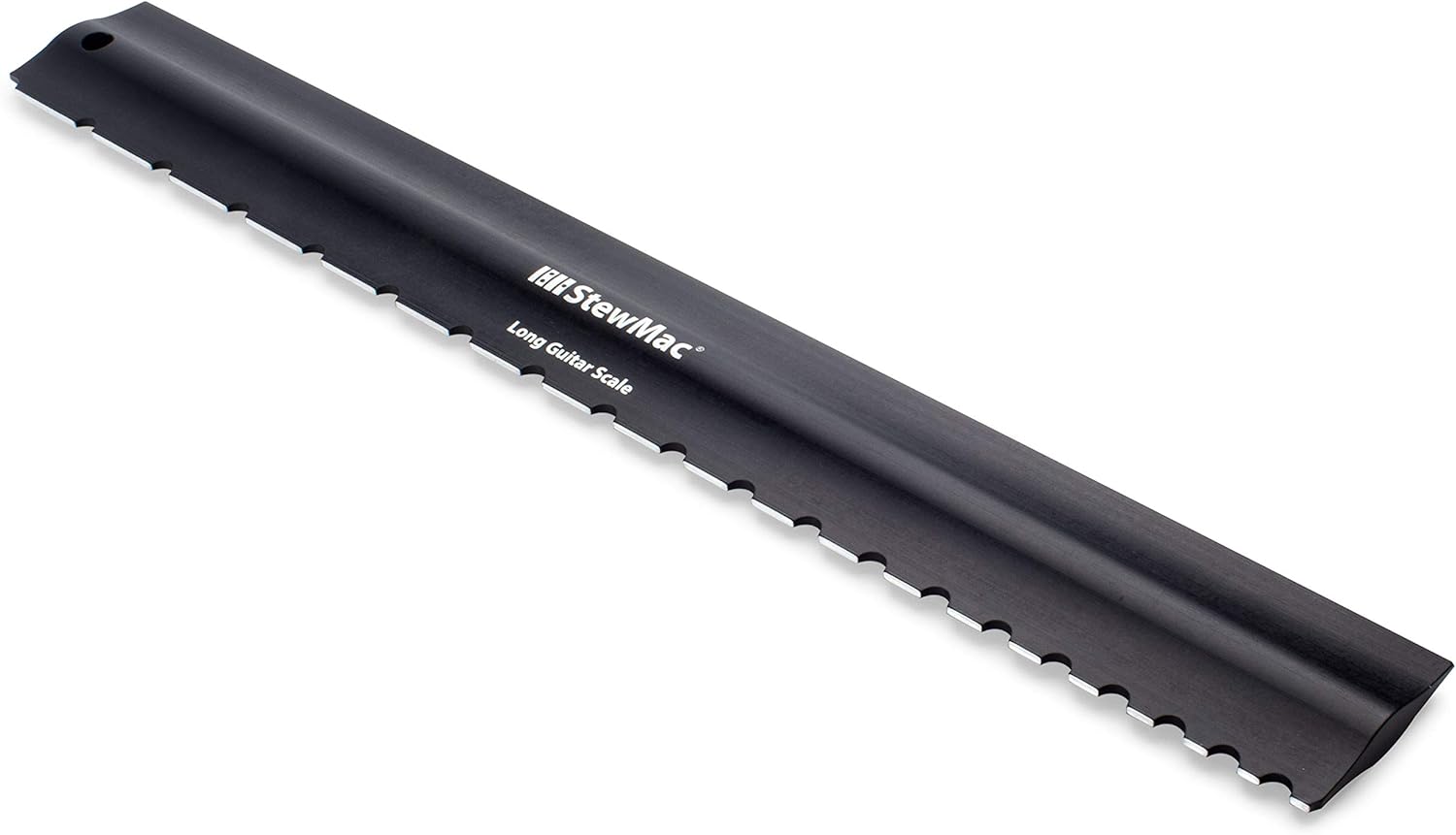 StewMac 2-in-1 Precision Notched Straightedge for Guitar