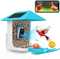 Uniter Smart Bird Feeder: AI Identify Birds, Live View, Capture Videos