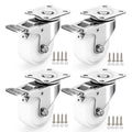 2 Inch Stainless Steel Caster Wheels Set of 4 - Anti-Rust Outdoor