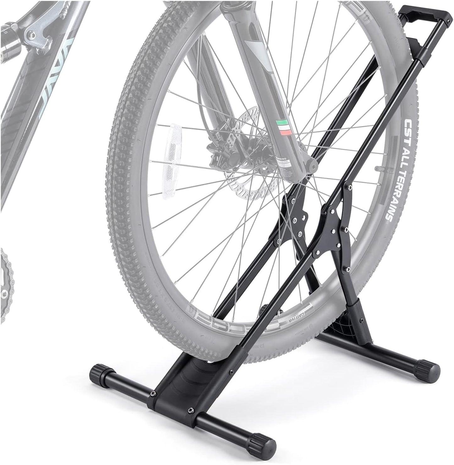 CHEPARK Bike Floor Stand Rack for Indoor and Garage Storage