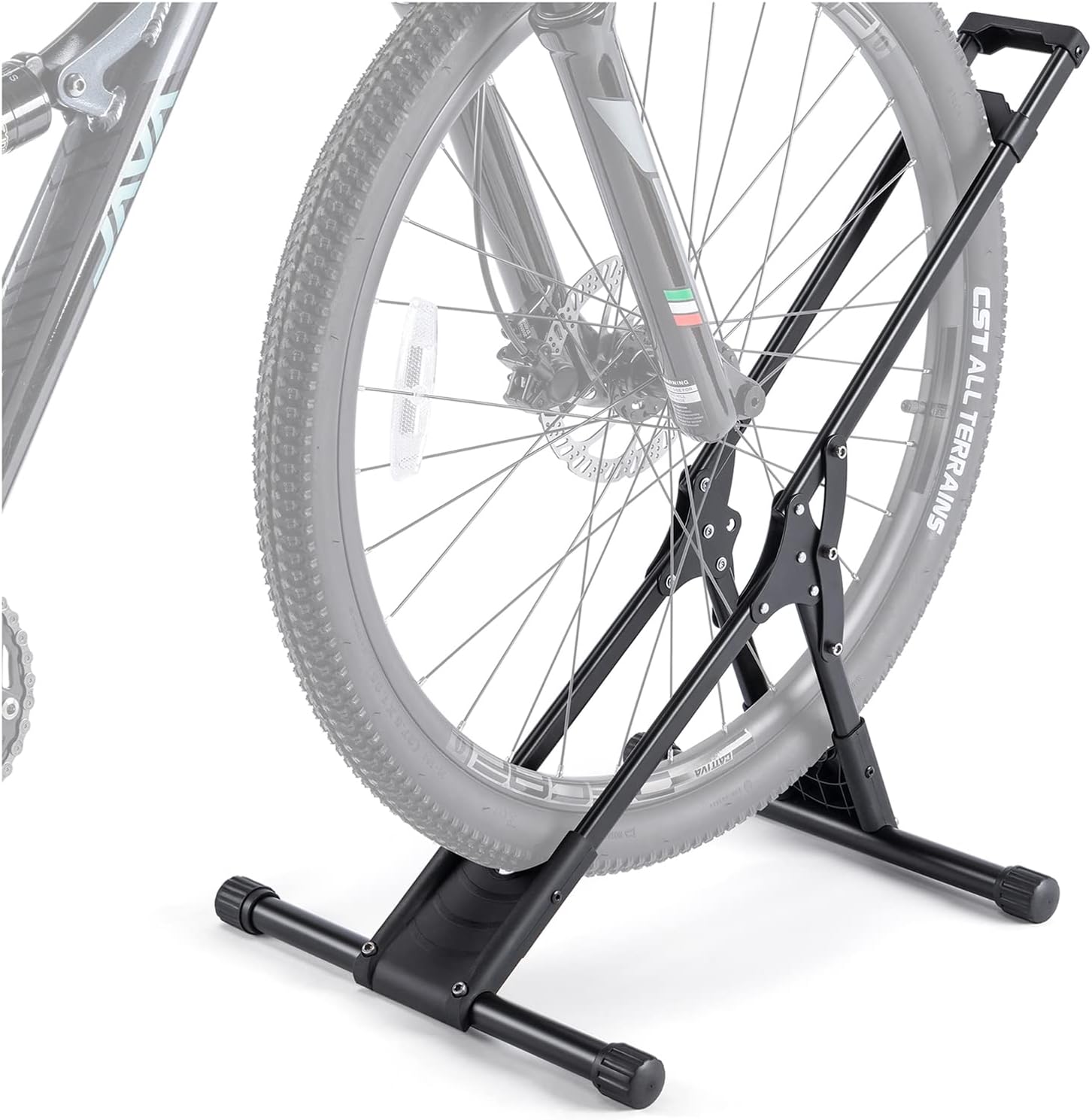 CHEPARK Bike Floor Stand Rack for Indoor and Garage Storage